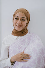 LILAC RIPPLE (Bamboo Multi-Purpose Nursing Cover)