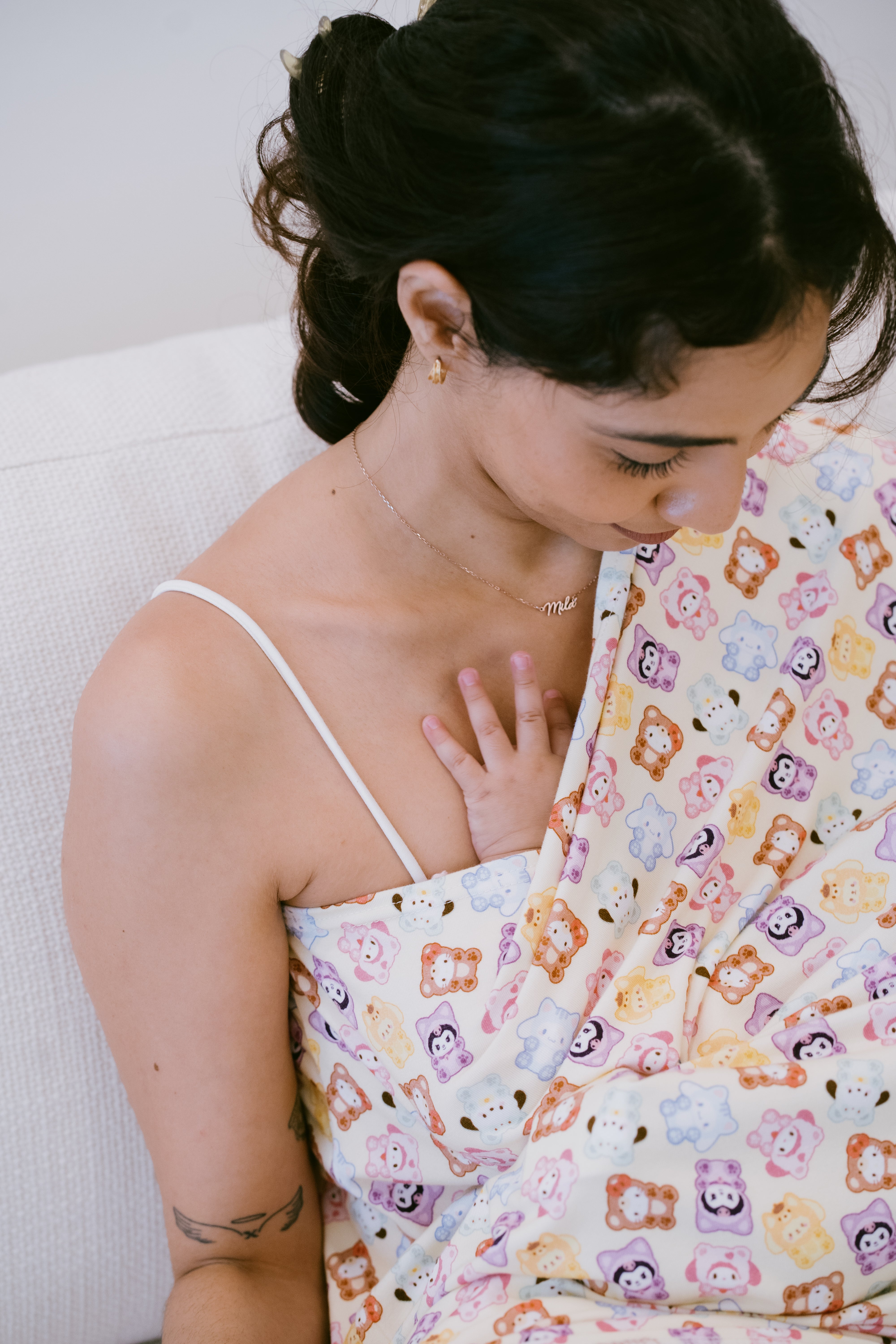 KITTY GUMMY (Bamboo Multi-Purpose Nursing Cover)