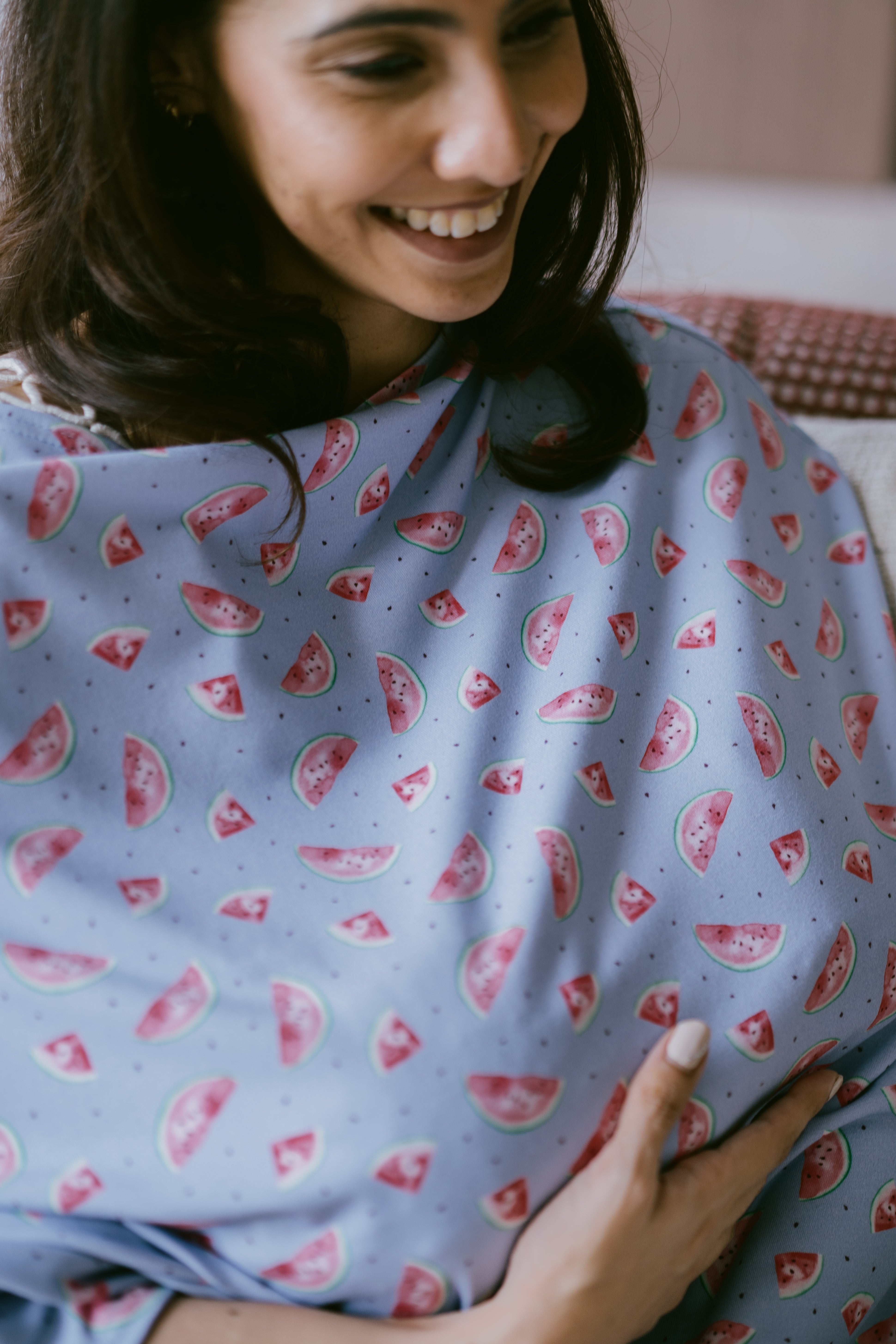 MELON MOOD (Bamboo Multi-Purpose Nursing Cover)