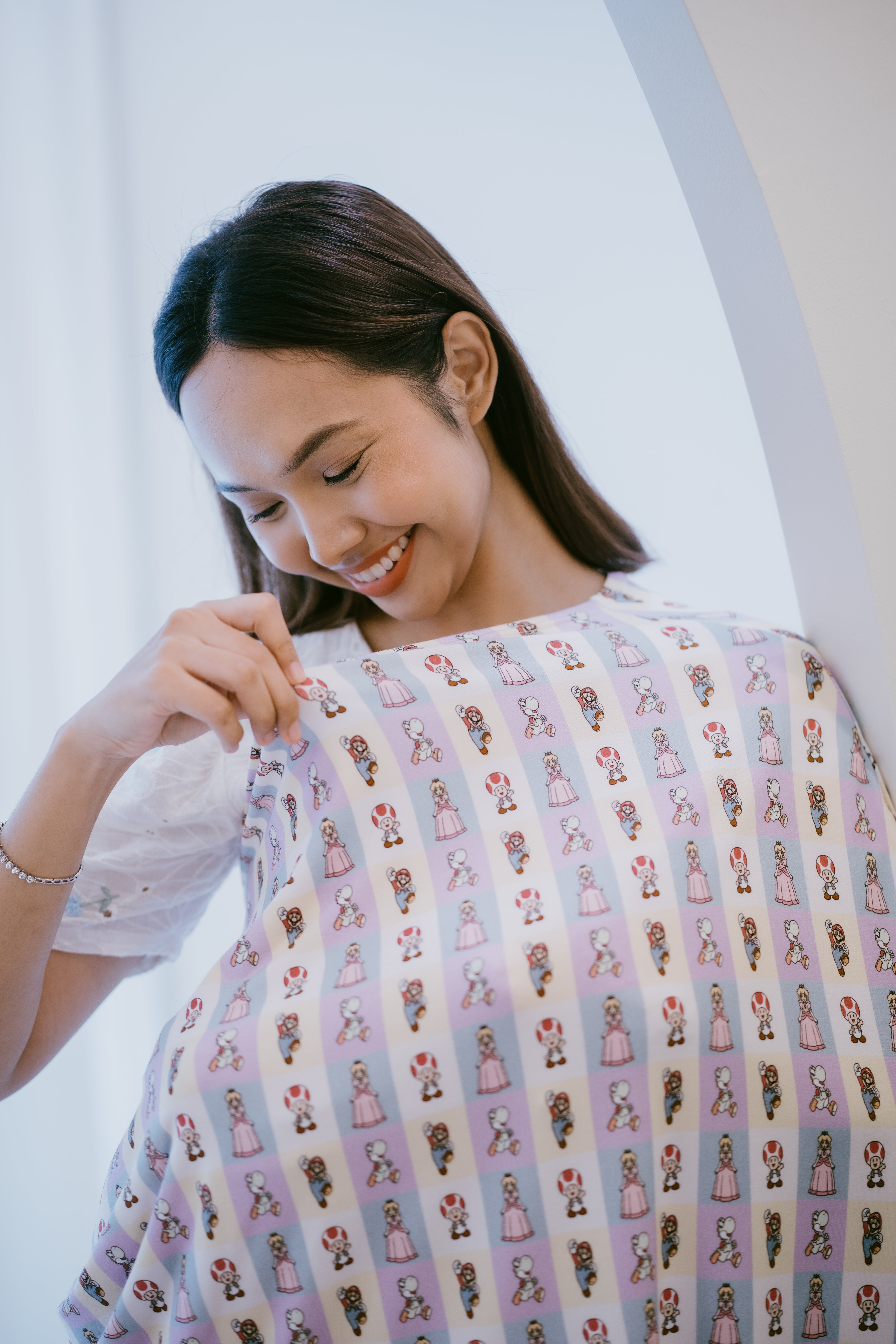 MARIO LAND (Bamboo Multi-Purpose Nursing Cover)
