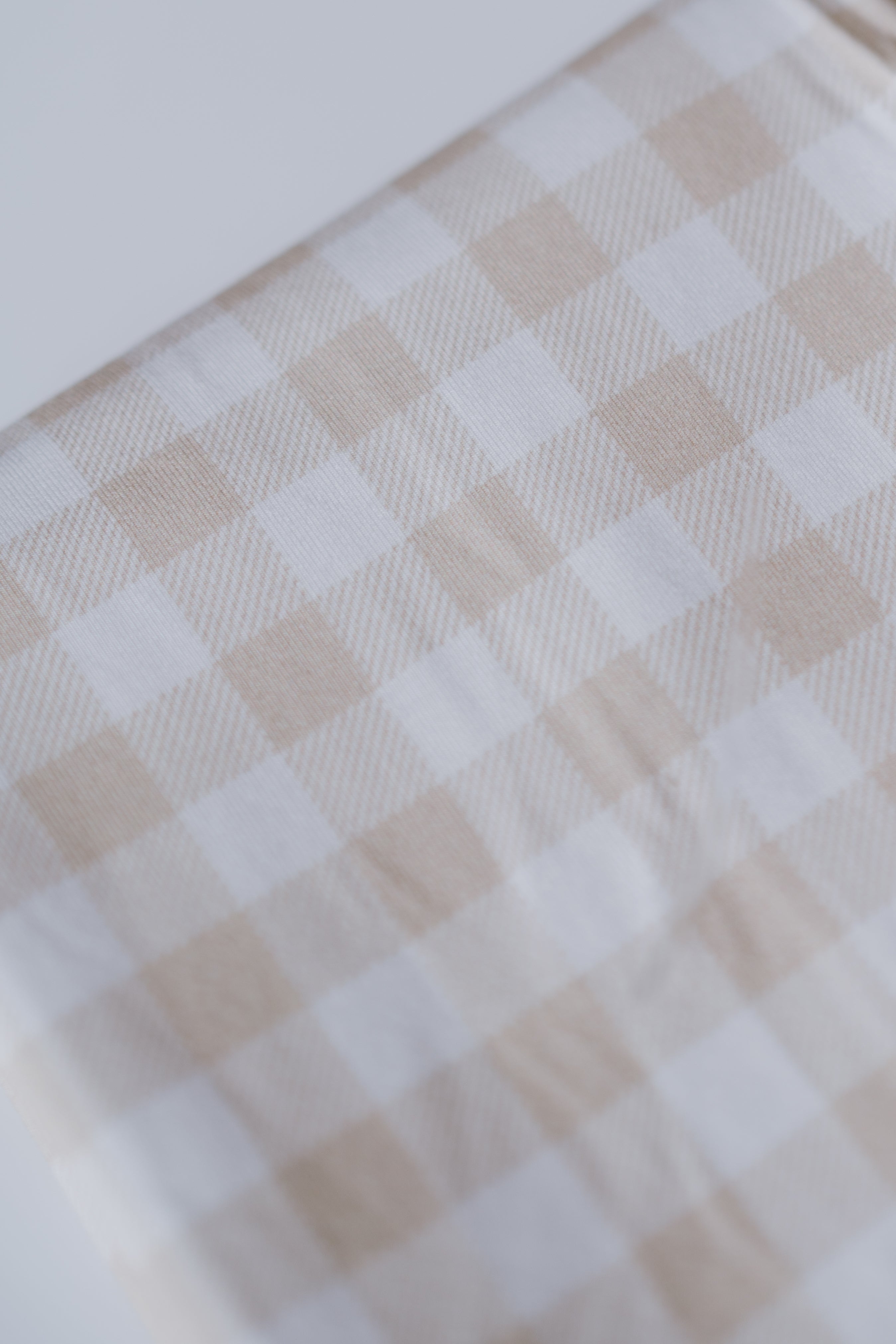 Gingham Oat Cover (Bamboo Blends)