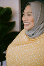 Polka Mustard Cover (Bamboo Blends)