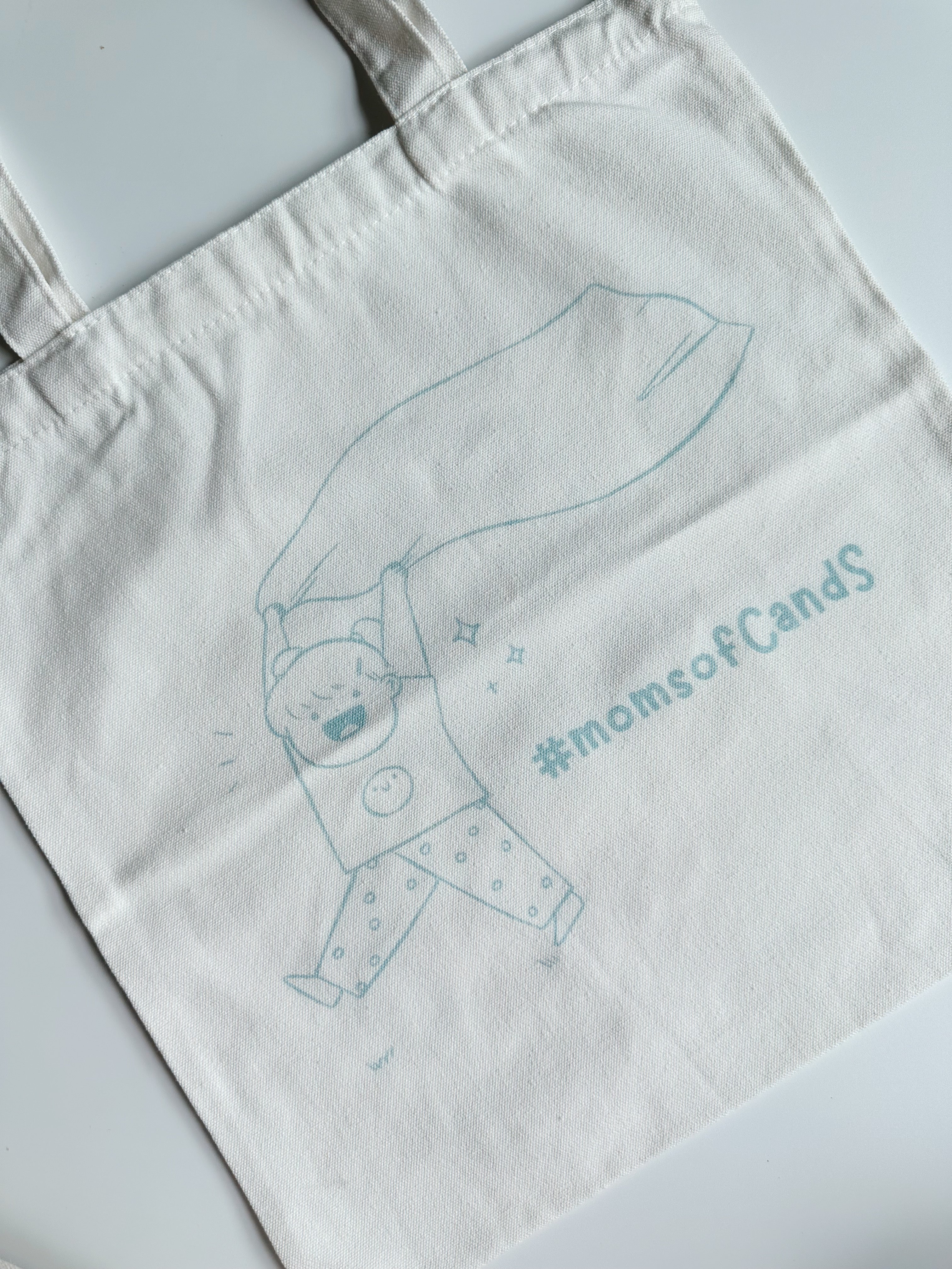 #momsofCandS canvas tote bag