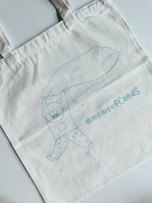 #momsofCandS canvas tote bag - Cradle & Suckle